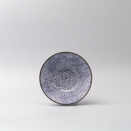 Udon Bowl 17.5cm Chrysanthemum Design