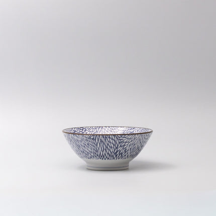Udon Bowl 17.5cm Chrysanthemum Design