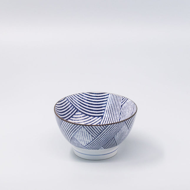 Bowl 16cm Thatched Navy Design