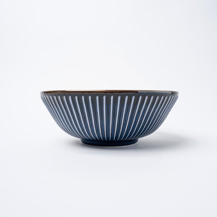 Bowl 21cm Navy Sendan Glaze