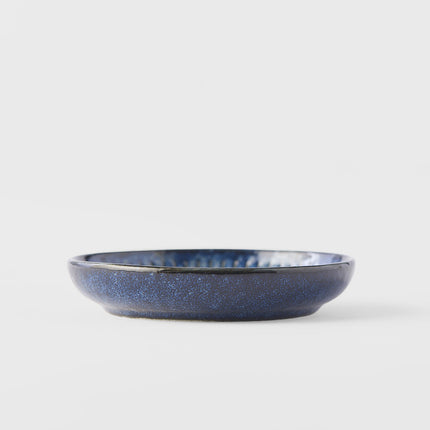 Sauce Dish 9cm Ridged Indigo Design