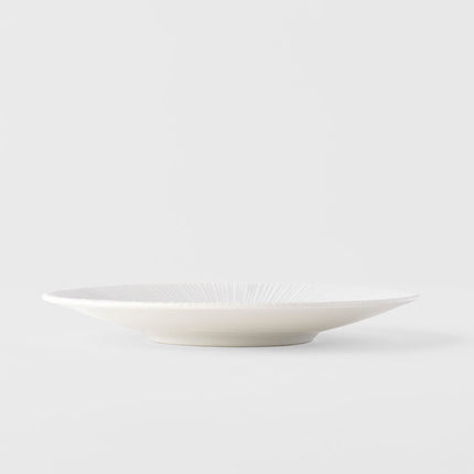 Tapas Plate 16.5cm Ice White Glaze