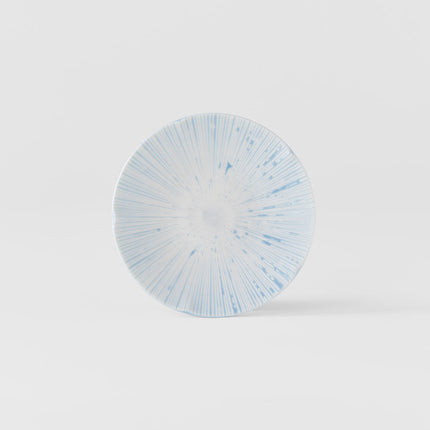 Tapas Plate 13cm Ice Blue Glaze