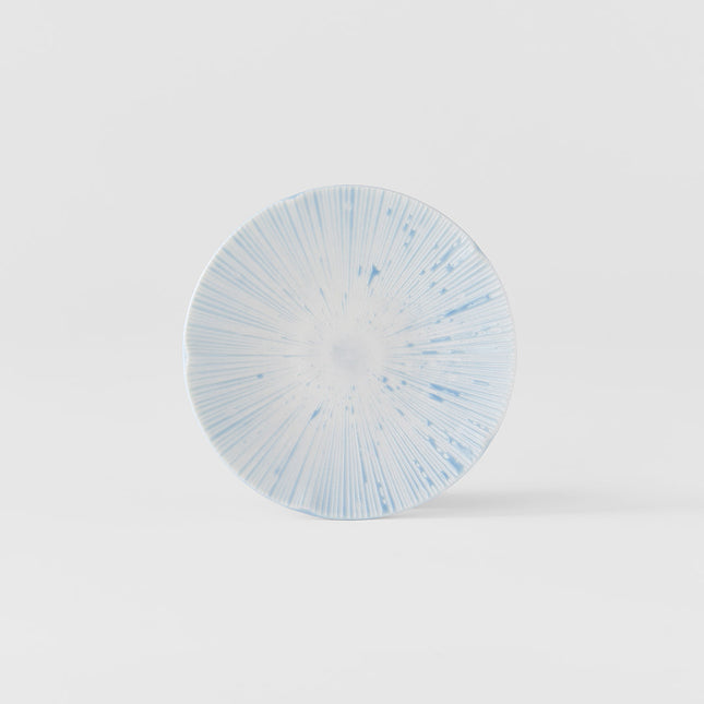 Tapas Plate 13cm Ice Blue Glaze