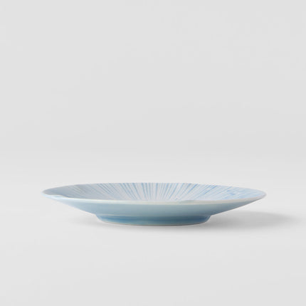 Tapas Plate 13cm Ice Blue Glaze