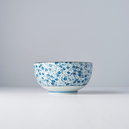 Bowl 16cm Blue Daisy Glaze