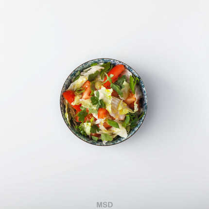 Bowl 16cm Blue Daisy Glaze