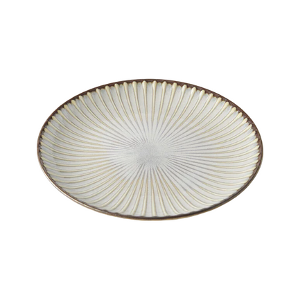 Plate 16cm White Sendan Glaze