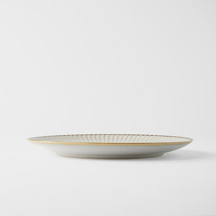 Dinner Plate 23.5cm White Sendan Glaze