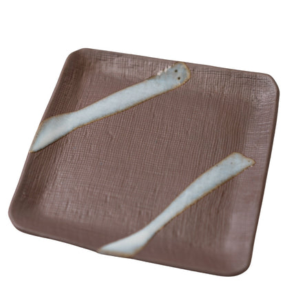 Saucer Apex 12.8cm Cloud Blue Bisque Glaze