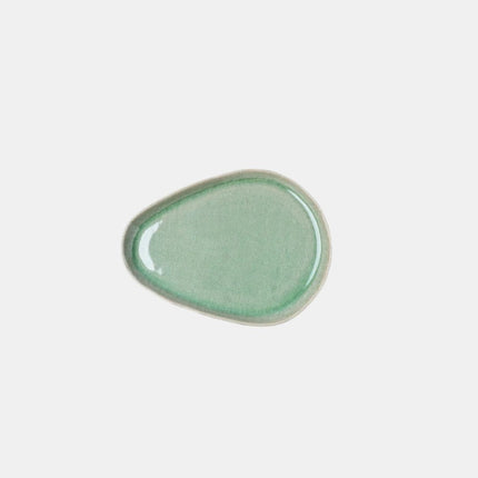Saucer Arc Green Glaze