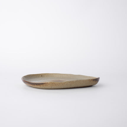 Saucer Arc Cashew Glaze