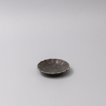 Sauce Dish 8cm Scallop Indigo Fade Glaze