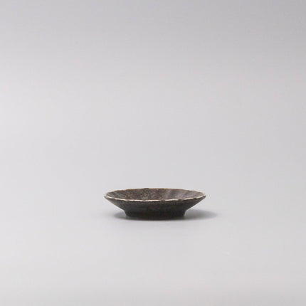 Sauce Dish 8cm Scallop Indigo Fade Glaze