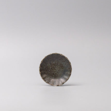 Sauce Dish 8cm Scallop Indigo Fade Glaze