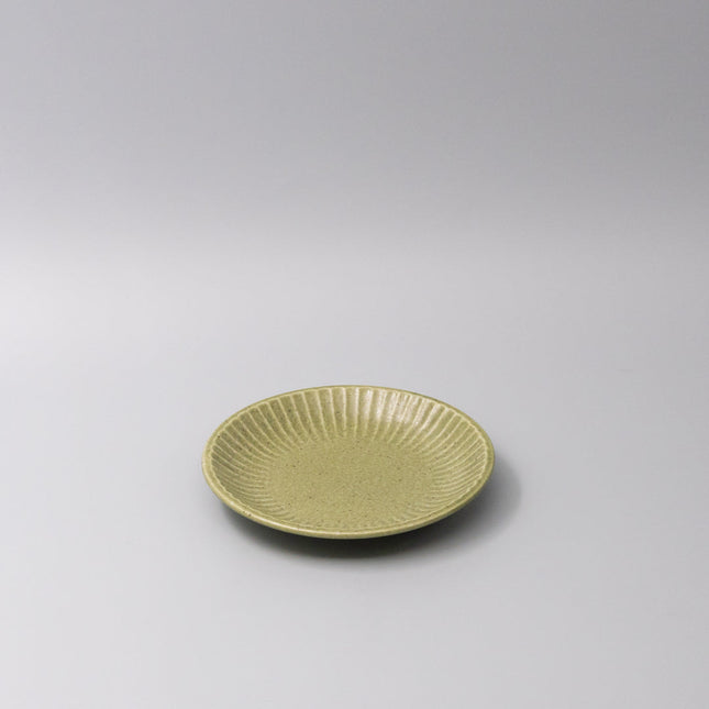 Tapas Plate 15.5cm Apple Green Glaze