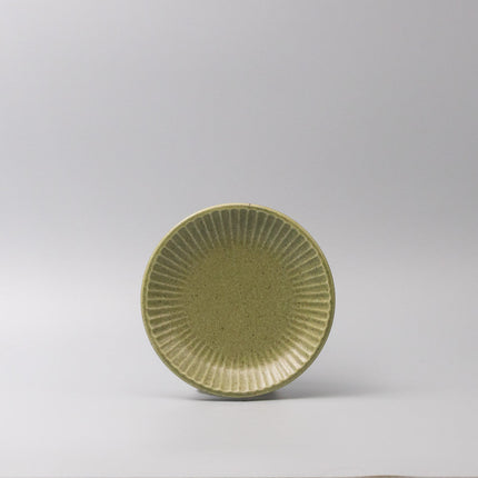Tapas Plate 15.5cm Apple Green Glaze