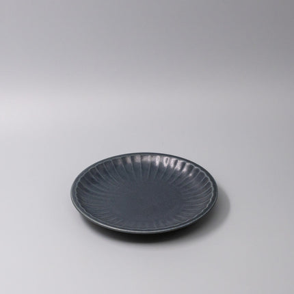 Plate 21.4cm Sunburst Navy Glaze