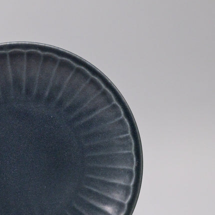 Plate 21.4cm Sunburst Navy Glaze