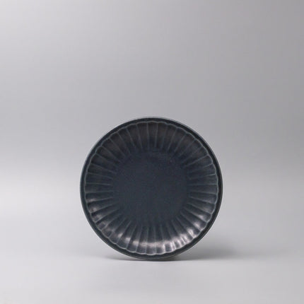 Plate 21.4cm Sunburst Navy Glaze