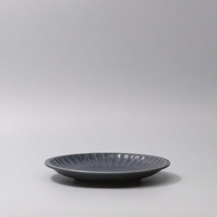 Plate 21.4cm Sunburst Navy Glaze