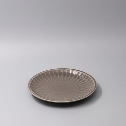 Plate 21.4cm Sunburst Dove Glaze
