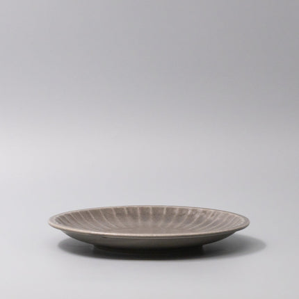 Plate 21.4cm Sunburst Dove Glaze