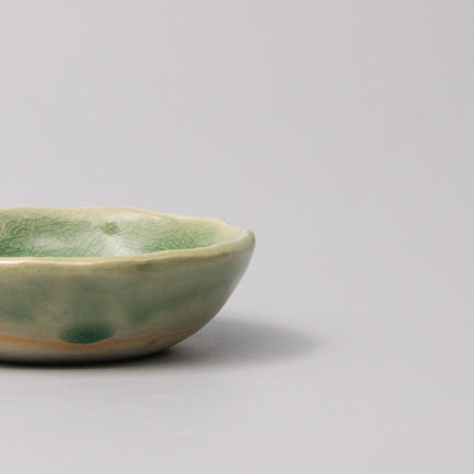 Sauce Dish 9cm Amane Emerald Glaze