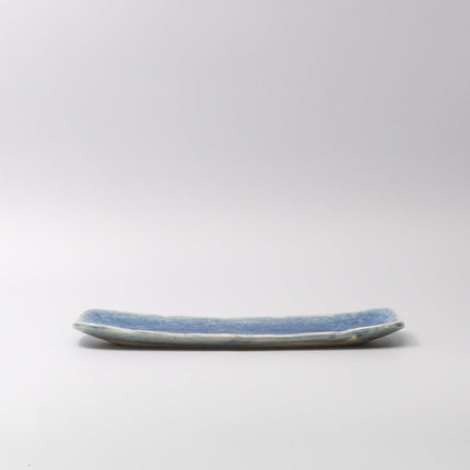 Plate Sashimi 31cm Amane Sapphire Glaze