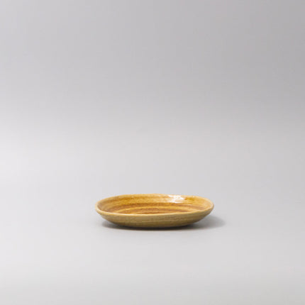 Plate 13.5cm Amane Amber Glaze