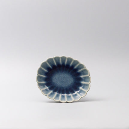 Bowl Oval 16cm Amane Sapphire Glaze