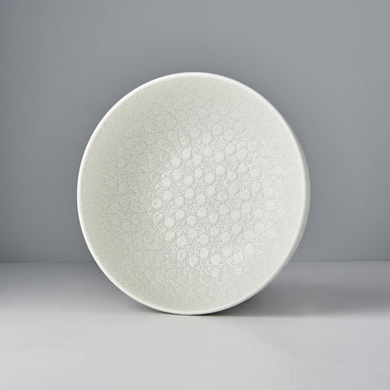 Serving Bowl 24cm White Star Glaze