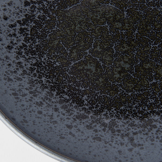 Dinner Plate 25cm Black Pearl Glaze