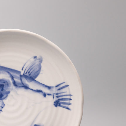 Serving Platter 29cm Fugu Design