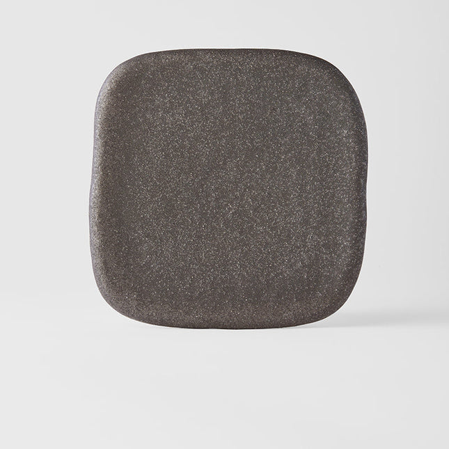 Plate Square 19cm Stone Slab Design