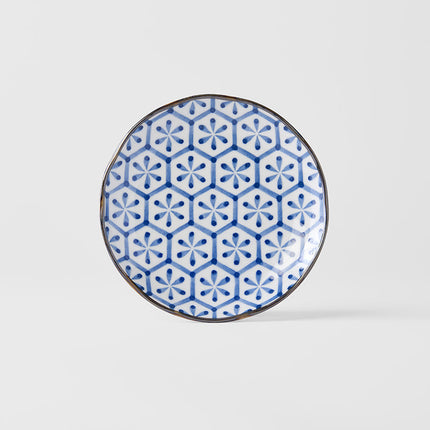 Tapas Plate 16.5cm Flower Design