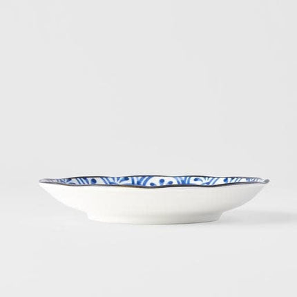 Tapas Plate 16.5cm Petal Crest Design