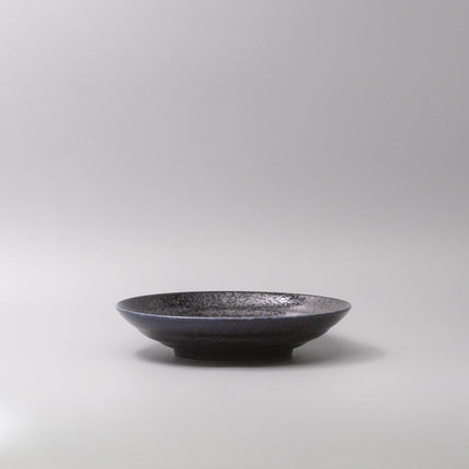Pasta Bowl Flat Based 23cm Midnight Pearl Glaze