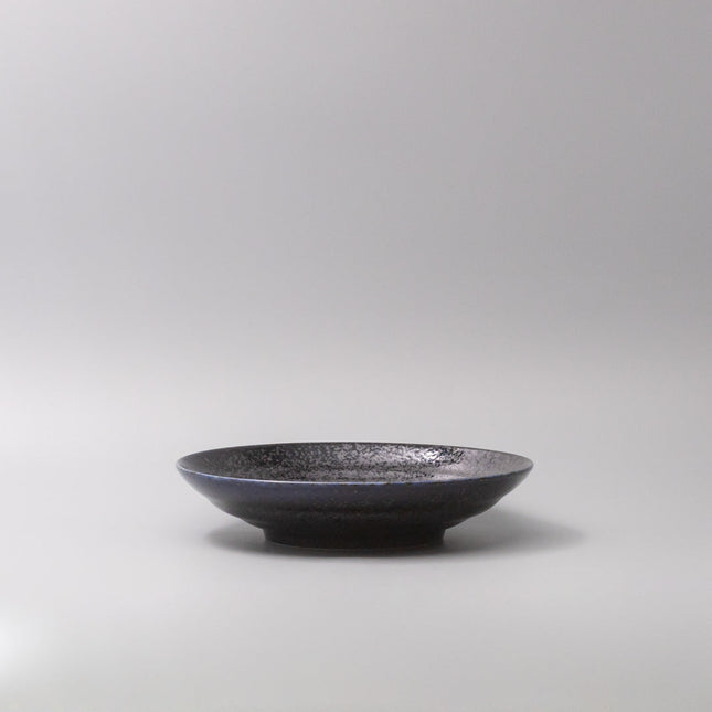 Pasta Bowl Flat Based 23cm Midnight Pearl Glaze