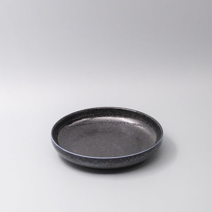 Plate High Rim 22cm Midnight Pearl Glaze