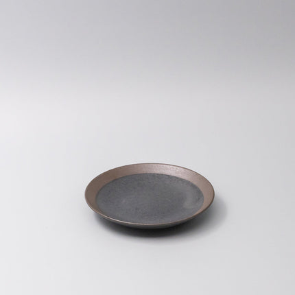 Saucer Bisque Edge 15cm Black