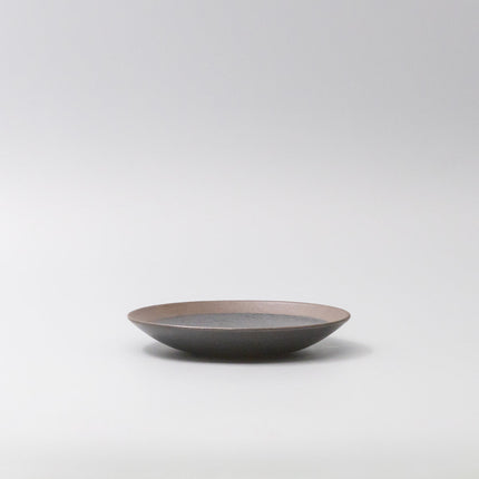 Saucer Bisque Edge 15cm Black