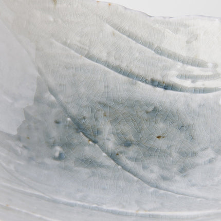 Bowl Rock 22cm Grey Glass Glaze