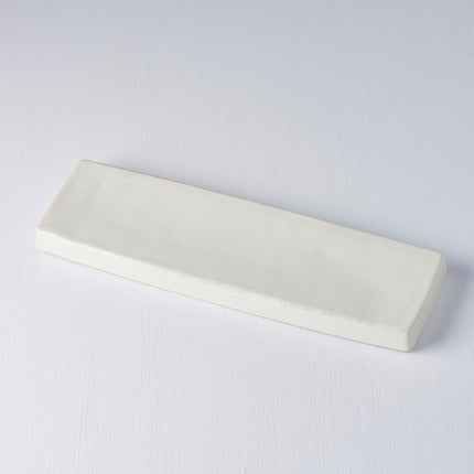 Plate Rectangular 29 x 9cm Craft White Glaze