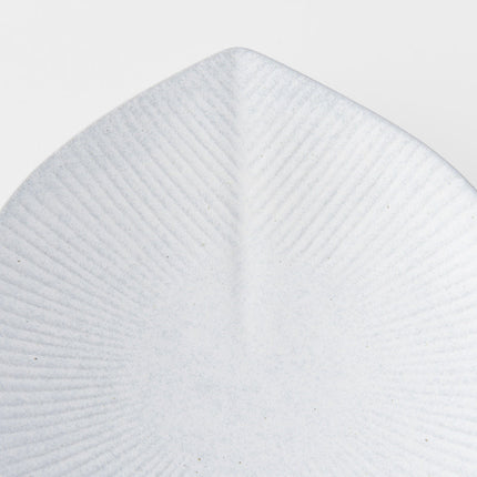 Plate 12.5cm Snow Leaf Glaze