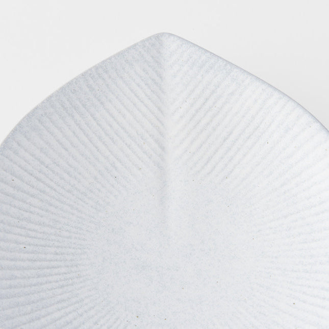 Plate 12.5cm Snow Leaf Glaze