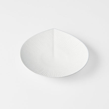 Plate 17.5cm Snow Leaf Glaze