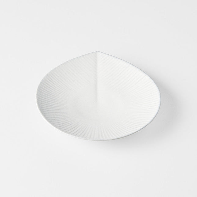 Plate 17.5cm Snow Leaf Glaze