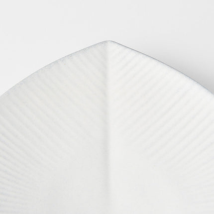 Plate 17.5cm Snow Leaf Glaze