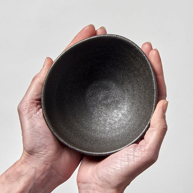 Bowl 13cm Egg Shaped Stone Glaze